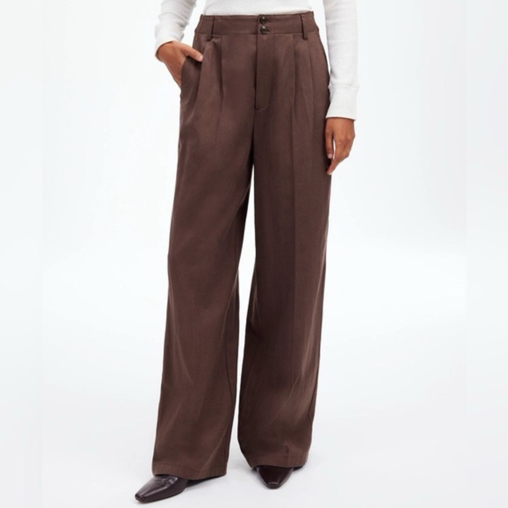 NWT Madewell Harlow Pant Brown